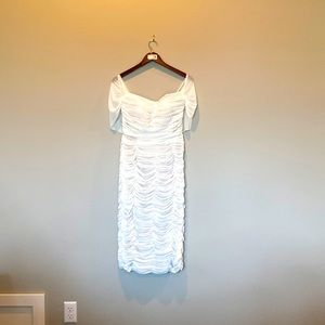 Watters “Joanne” Dress, comfortable and flattering to all figure types.